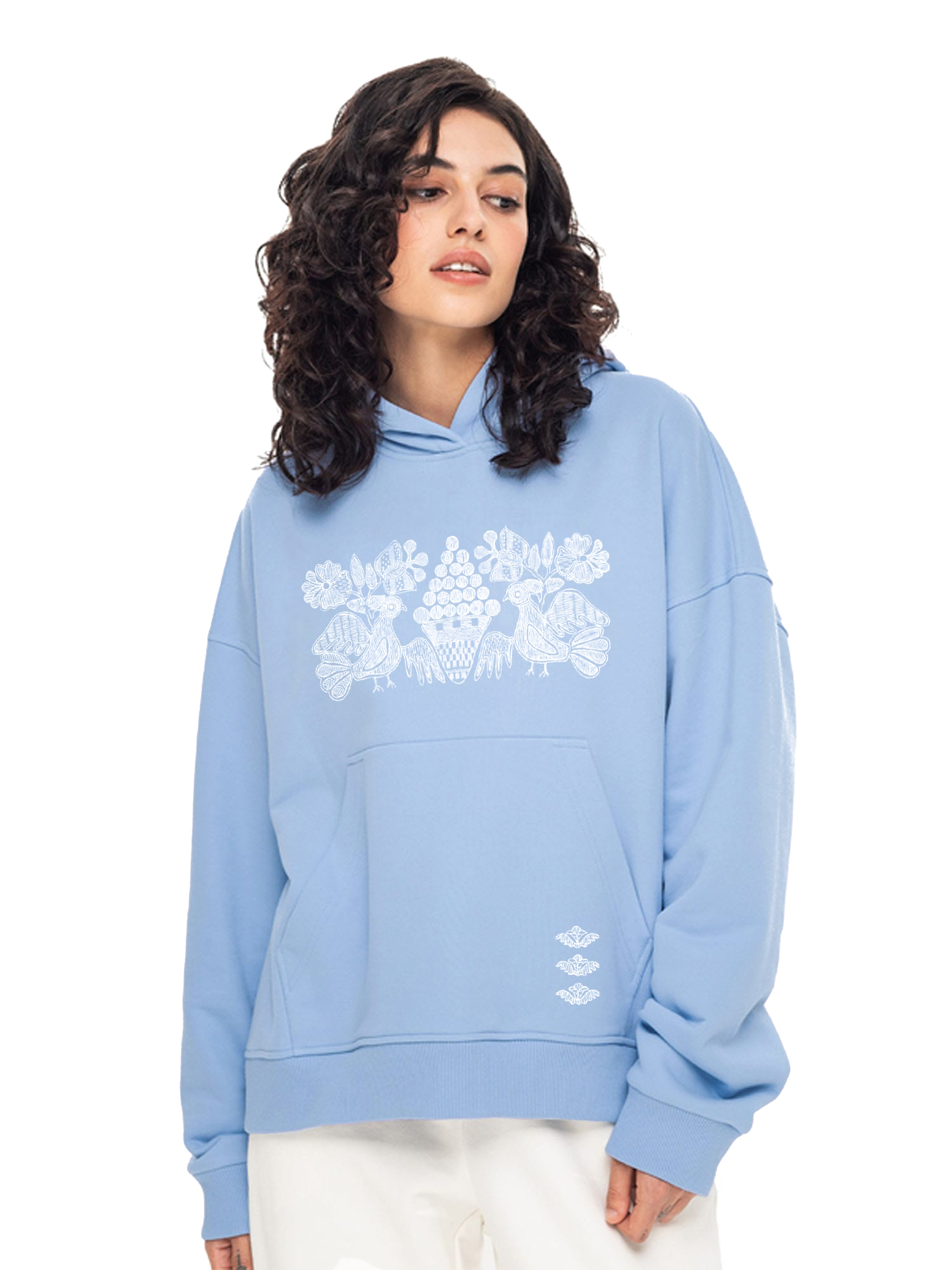 Худі блакитний Сойки